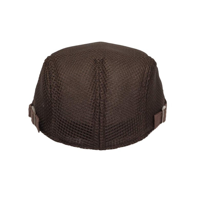 WITHMOONS Ivy Cap Summer Mesh Newsboy Irish Golf Hats MZ30038 (Mesh_Brown) - Image 4
